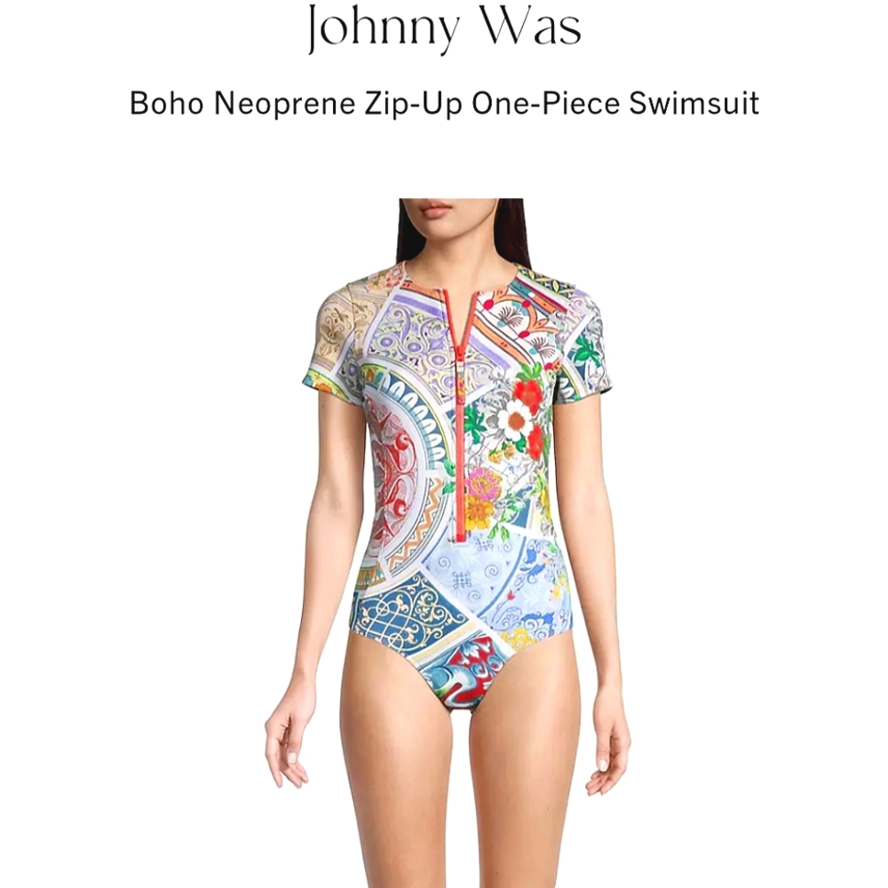 Boho neoprene one piece